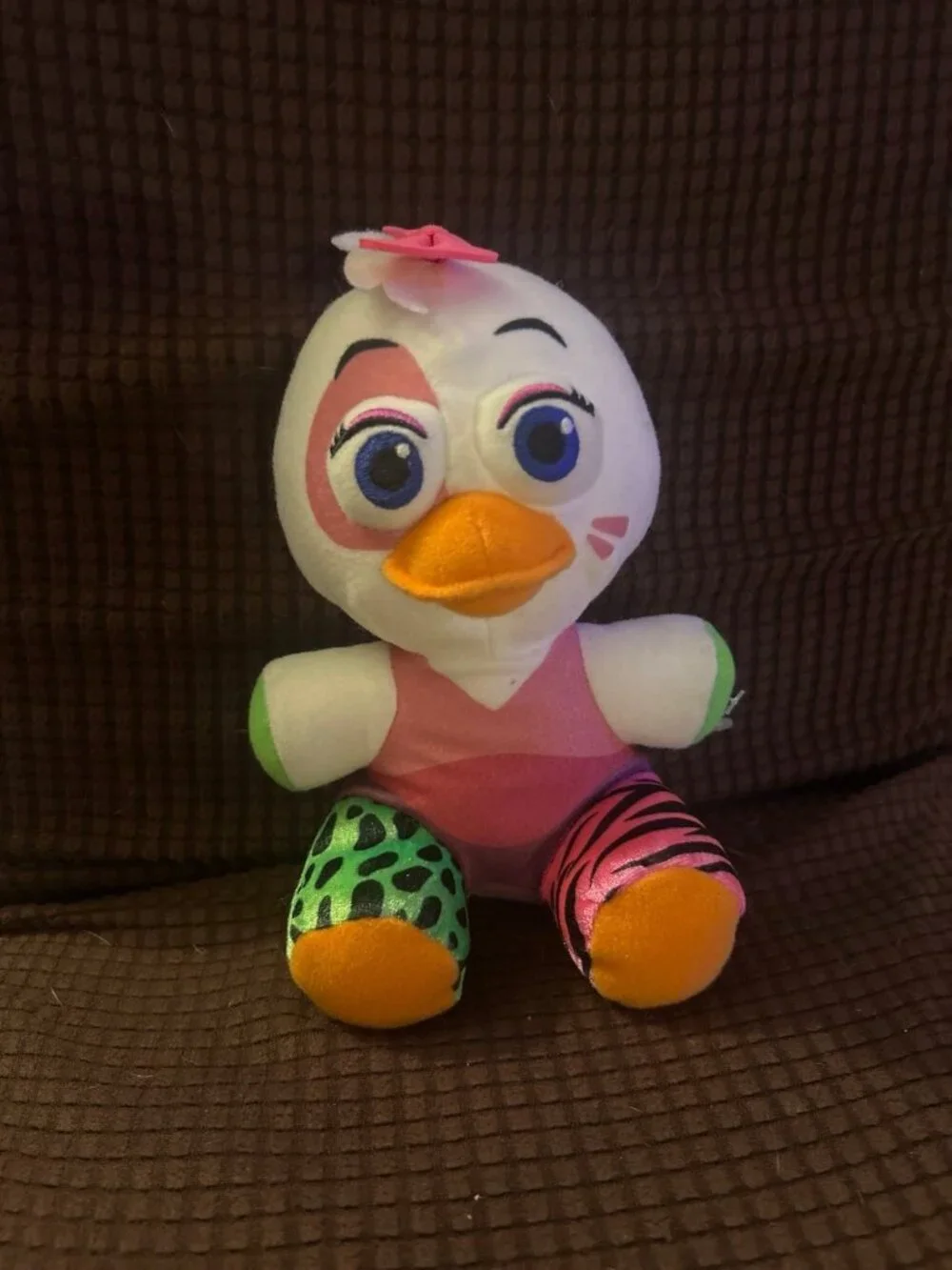 FNAF Five nights at Freddy's Glamrock Chica plush 7 inch figure rare 2020 Funko